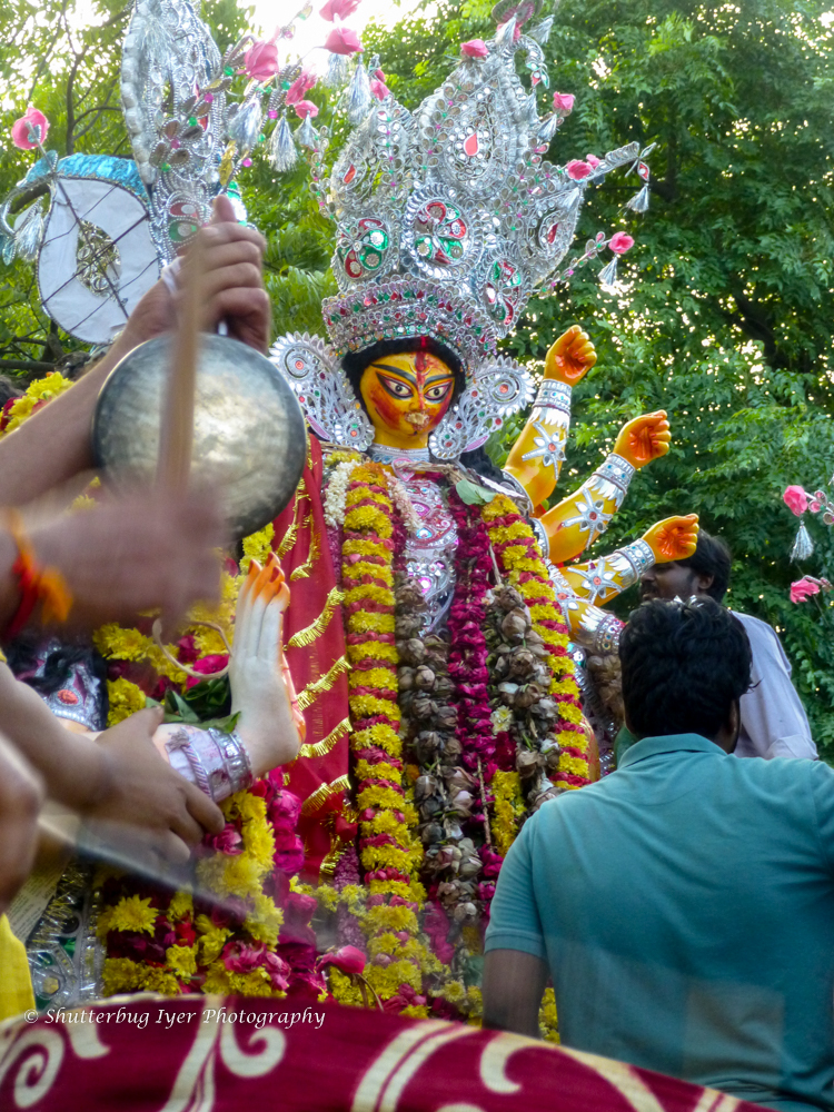Durga going for immersion